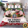 MLB Detroit Tigers Bedding Sets Merry Christmas Quilt Bedding Sets 2025