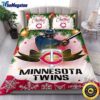 MLB Minnesota Twins Bedding Sets Merry Christmas Quilt Bedding Sets 2025
