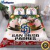 MLB San Diego Padres Bedding Sets Merry Christmas Quilt Bedding Sets 2025
