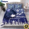 MLB Seattle Mariners Bedding Sets Santa Claus Sleigh And Reindeer Christmas Quilt Bedding Sets 2025