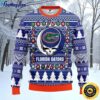 NCAA Florida Gators Ugly Christmas Sweater The Intelligence Of The Skull Unisex Sweater