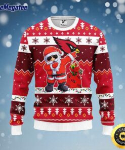NFL Arizona Cardinals Ugly Sweater Santa Claus Ugly Christmas Sweater For Fans
