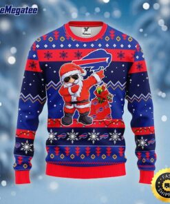 NFL Buffalo Bills Ugly Sweater Santa Claus Ugly Christmas Sweater For Fans