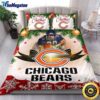 NFL Chicago Bears Bedding Sets Merry Christmas Quilt Bedding Sets 2025