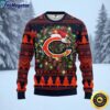 NFL Chicago Bears Ugly Sweater Christmas Wreath Sweater For Fan Football For Fans