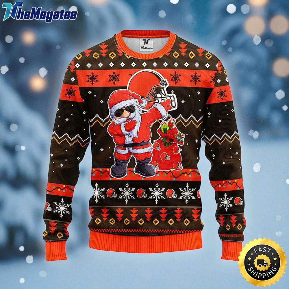 NFL Cincinnati Bengals Ugly Sweater Santa Claus Ugly Christmas Sweater For Fans NFL Cincinnati Bengals Ugly Sweater Santa Claus Ugly Christmas Sweater For Fans