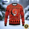 NFL Cleveland Browns Ugly Sweater Grateful Dead Ugly Christmas Fleece Sweater For Fans