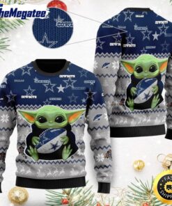 NFL Dallas Cowboys Ugly Christmas Sweater, Baby Yoda Sweater for Christmas 2025