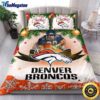 NFL Denver Broncos Bedding Sets Merry Christmas Quilt Bedding Sets 2025