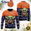 NFL Denver Broncos Ugly Christmas Sweater, Baby Yoda Sweater for Christmas 2025