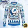 NFL Detroit Lions Ugly Christmas Sweater The Intelligence Of The Skull Unisex Sweater