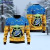 NFL Los Angeles Chargers Ugly Christmas Sweater Cute Baby Yoda Unisex Sweater