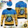 NFL Los Angeles Chargers Ugly Christmas Sweater, Baby Yoda Sweater for Christmas 2025