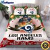 NFL Los Angeles Rams Bedding Sets Merry Christmas Quilt Bedding Sets 2025