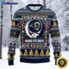 NFL Los Angeles Rams Ugly Christmas Sweater The Intelligence Of The Skull Unisex Sweater