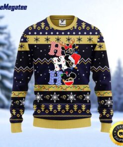 NFL Los Angeles Rams Ugly Sweater HoHoHo Mickey Ugly Christmas Sweater For Fans