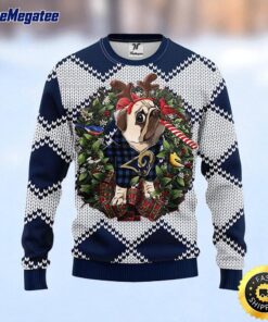 NFL Los Angeles Rams Ugly Sweater Pub Dog Ugly Christmas Sweater For Fans