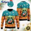 NFL Miami Dolphins Ugly Christmas Sweater, Baby Yoda Sweater for Christmas 2025