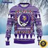 NFL Minnesota Vikings Ugly Christmas Sweater The Intelligence Of The Skull Unisex Sweater