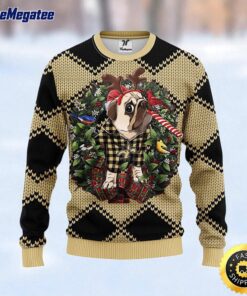 NFL New Orleans Saints Ugly Sweater Pub Dog Ugly Christmas Sweater For Fans