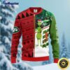 NFL New York Jets Ugly Sweater Grinch & Scooby Doo Ugly Christmas Sweater For Fans
