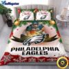NFL Philadelphia Eagles Bedding Sets Merry Christmas Quilt Bedding Sets 2025