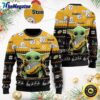 NFL Pittsburgh Steelers Ugly Christmas Sweater, Baby Yoda Sweater for Christmas 2025