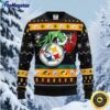 NFL Pittsburgh Steelers Ugly Sweater The Hand Of Grinch Ugly Christmas Sweater For Fans