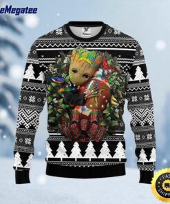 NFL San Diego Chargers Ugly Sweater Groot Christmas Sweater For Fans