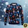 NFL San Diego Chargers Ugly Sweater Santa Claus Snowman Ugly Christmas Sweater For Fans