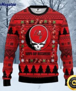 NFL Tampa Bay Buccaneers Ugly Christmas Sweater The Intelligence Of The Skull Unisex Sweater