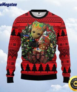 NFL Tampa Bay Buccaneers Ugly Sweater Groot Christmas Sweater For Fans