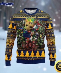 NHL Buffalo Sabres Ugly Sweater Groot Christmas Sweater For Fans