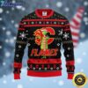 NHL Calgary Flames Ugly Sweater Funny Grinch Ugly Christmas Sweater For Fans