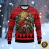 NHL Calgary Flames Ugly Sweater Groot Christmas Sweater For Fans