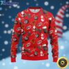 NHL Carolina Hurricanes Ugly Sweater Santa Claus Snowman Ugly Christmas Sweater For Fans