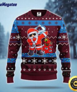 NHL Colorado Avalanche Ugly Sweater Santa Claus Ugly Christmas Sweater For Fans