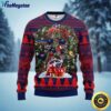 NHL Columbus Blue Jackets Ugly Sweater Tree Ugly Christmas Fleece Sweater For Fans
