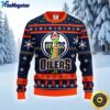 NHL Edmonton Oilers Ugly Sweater Funny Grinch Ugly Christmas Sweater For Fans