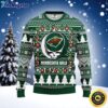 NHL Minnesota Wild Ugly Sweater Grateful Dead Ugly Christmas Fleece Sweater For Fans