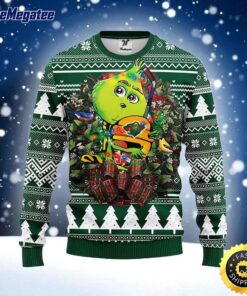 NHL Minnesota Wild Ugly Sweater Grinch Hug Ugly Christmas Sweater For Fans
