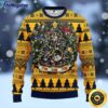 NHL Nashville Predators Ugly Christmas Sweater Ball Pine Tree, NFL Christmas Sweater