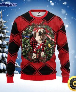 NHL New Jersey Devils Ugly Sweater Pub Dog Ugly Christmas Sweater For Fans