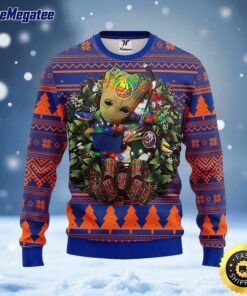 NHL New York Islanders Ugly Sweater Groot Christmas Sweater For Fans