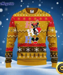 NHL Ottawa Senators Ugly Sweater Hohoho Mickey Ugly Christmas Sweater For Fans