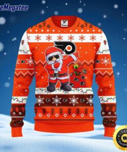 NHL Philadelphia Flyers Ugly Sweater Santa Claus Ugly Christmas Sweater For Fans