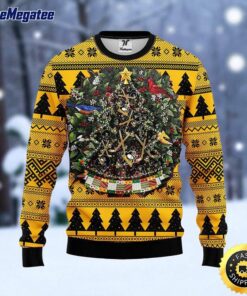 NHL Pittsburgh Penguins Ugly Sweater Tree Ugly Christmas Fleece Sweater For Fans