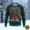 NHL San Jose Sharks Ugly Sweater Tree Ugly Christmas Fleece Sweater For Fans