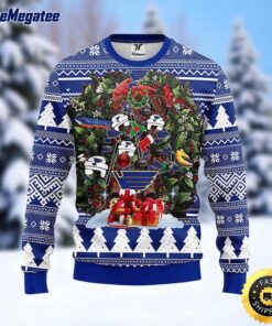 NHL St. Louis Blues Ugly Sweater Tree Ugly Christmas Fleece Sweater For Fans