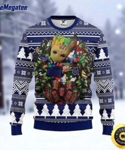 NHL Toronto Maple Leafs Ugly Sweater Groot Christmas Sweater For Fans